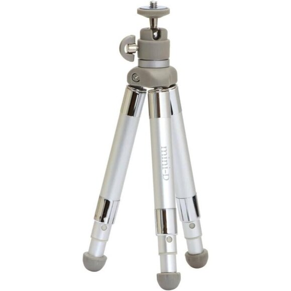 Sunpak Platinum Plus by Sunpak 120BB Mini-D Tripod (Silver) - Picture 1 of 7
